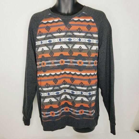LEVIS Crewneck Southwest Aztec Sweatshirt - Picture 4 of 4